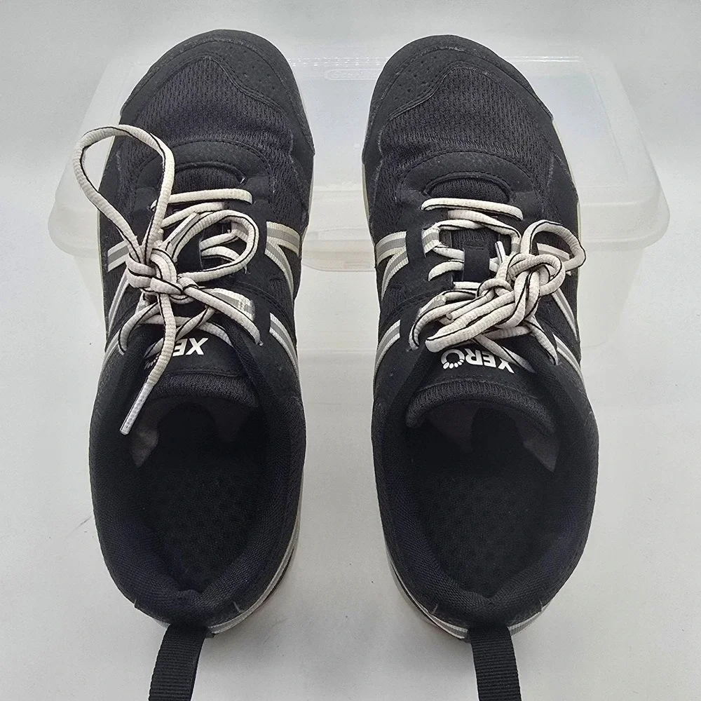 Xero Shoes Prio Shoes Mens Size 8.5 Black Mesh Minimalist Running Sneakers